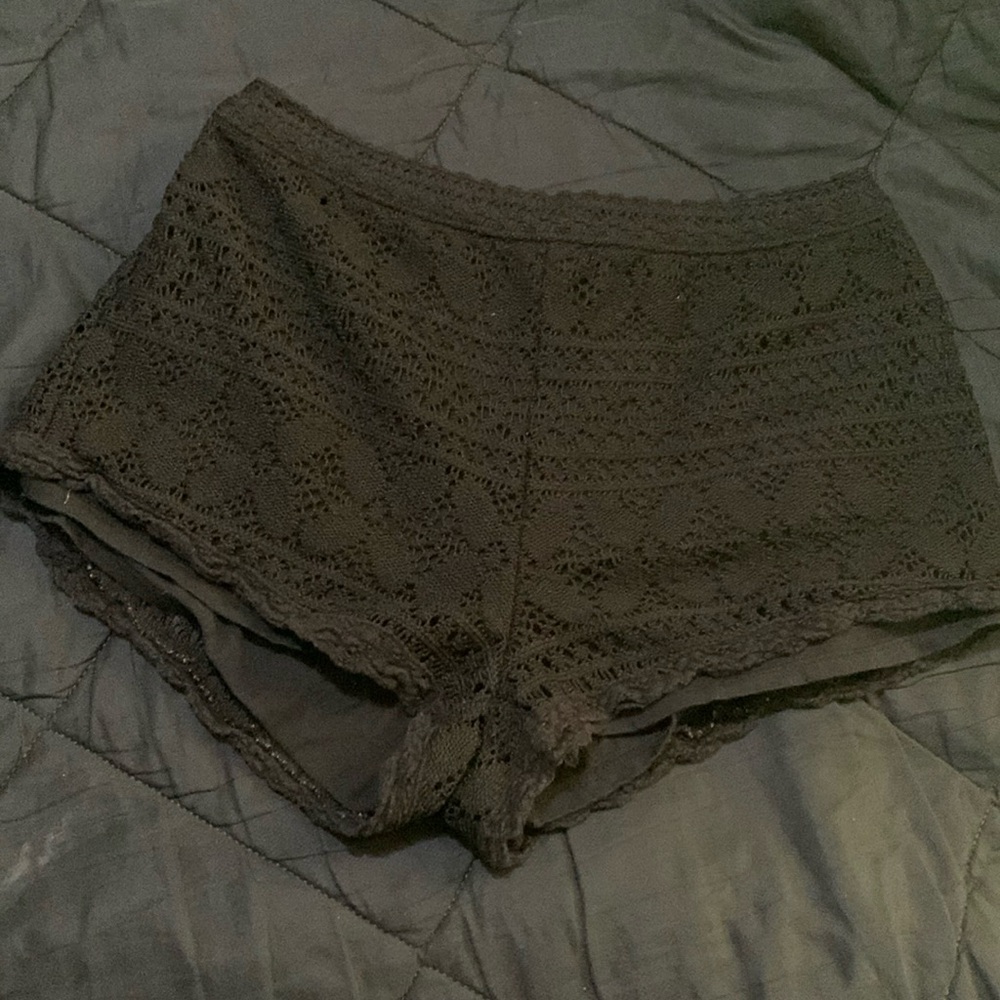 Hollister shorts. Black. Size medium